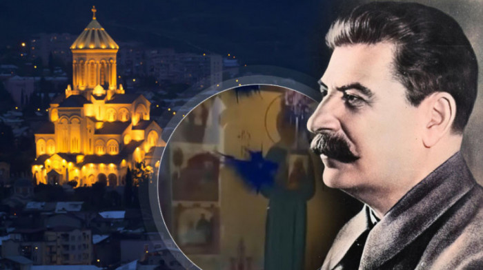 Staljin na ikoni izazvao proteste u Gruziji: Kako se lik komunističkog diktatora našao u hramu u Tbilisiju?