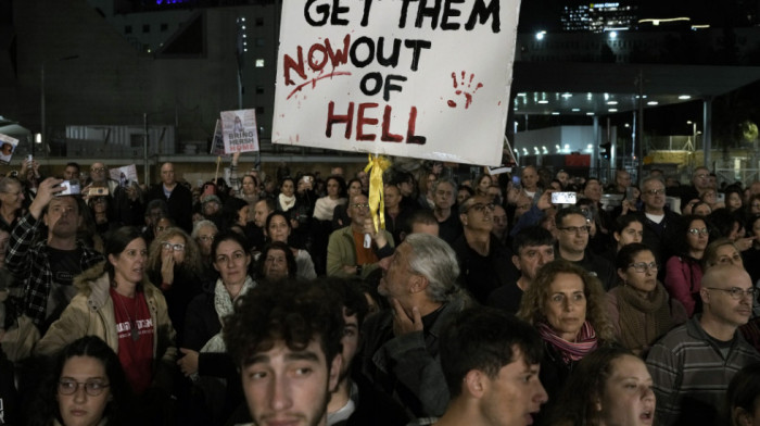 Antivladini protesti u Tel Avivu i Jerusalimu: Traže oslobađanje talaca, ali i nove izbore
