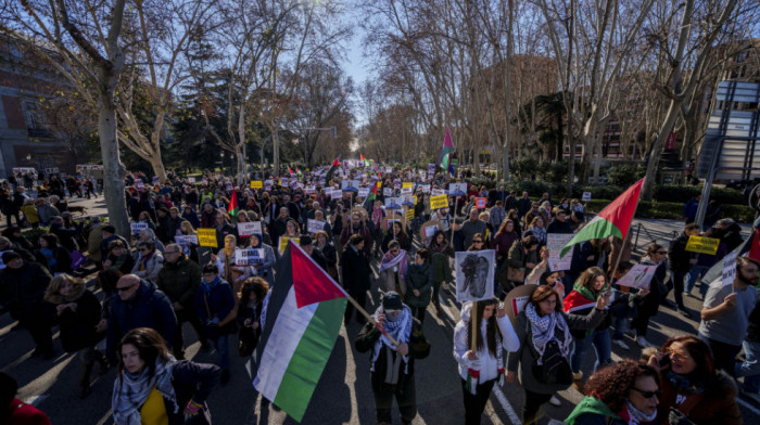 Desetine hiljada ljudi širom Španije tražilo prekid odnosa Madrida sa Izraelom
