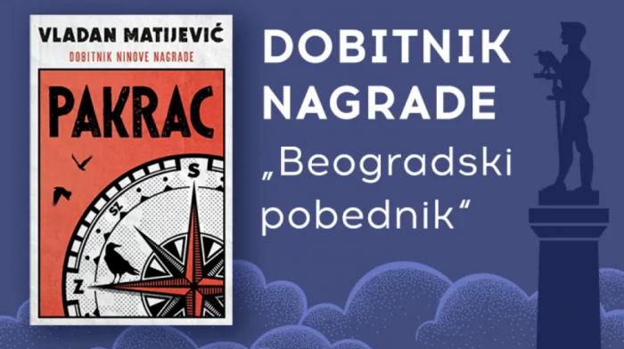 Nagrada "Beogradski pobednik" pripala romanu "Pakrac" Vladana Matijevića