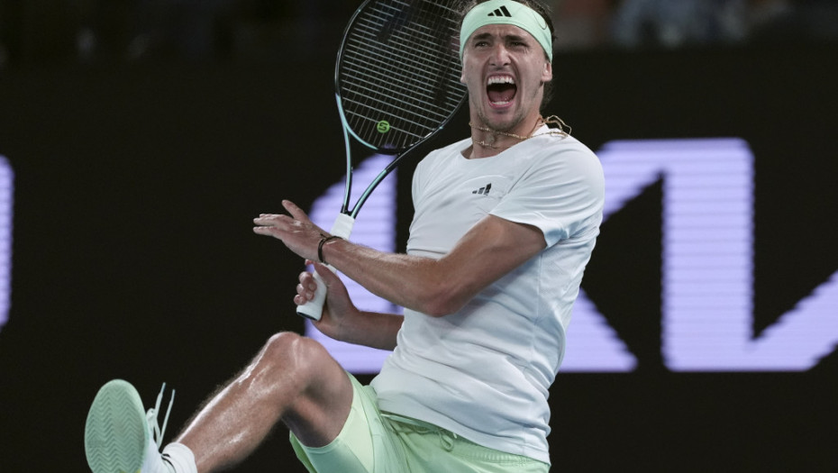 Ništa od finala Đokovića i Alkaraza u Melburnu: Zverev izbacio Španca sa Australijan Opena