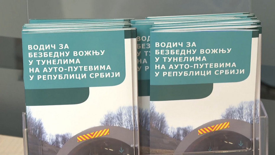 Vesić: Radićemo da vodič za bezbednu vožnju u tunelu stigne do svih vozača