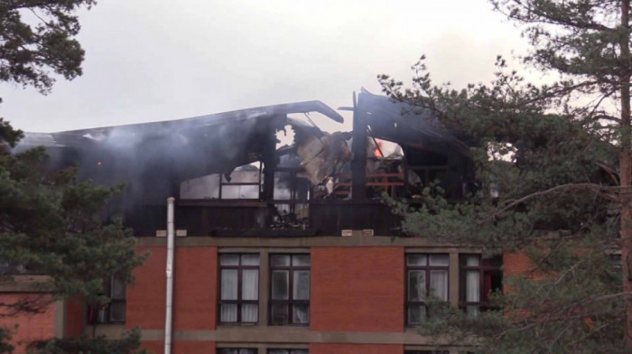 Lokalizovan veliki požar u bolnici "Čigota" na Zlatiboru: Svi pacijenti evakuisani, materijalna šteta je velika