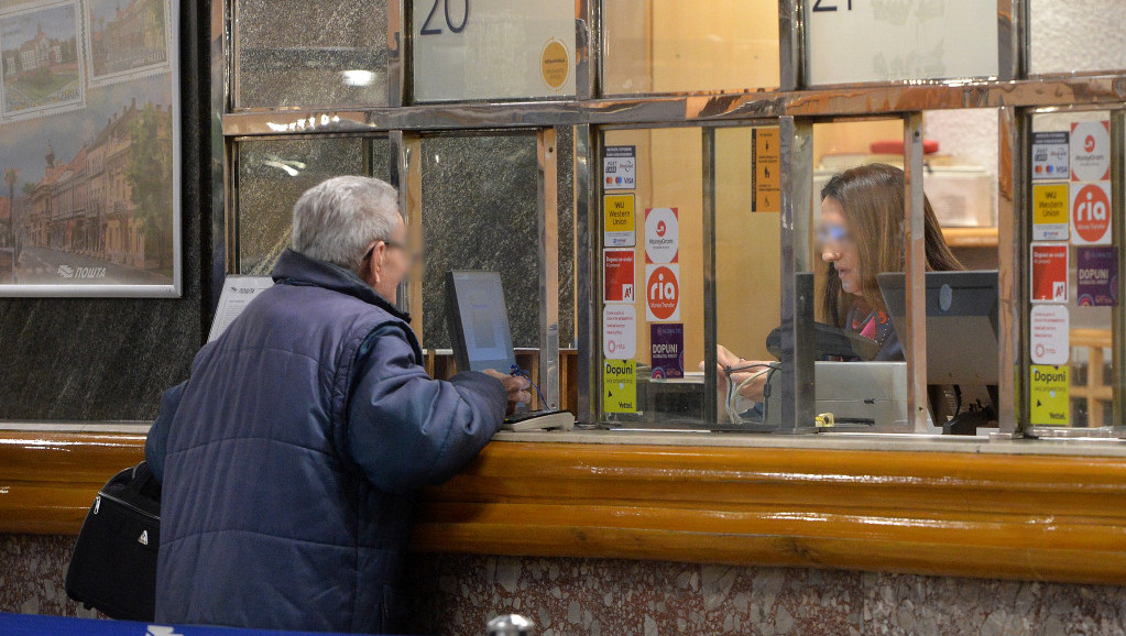 Penziju manju od 10.000 dinara primilo 3,7 odsto penzionera, a veću od 100.000 njih 85.246