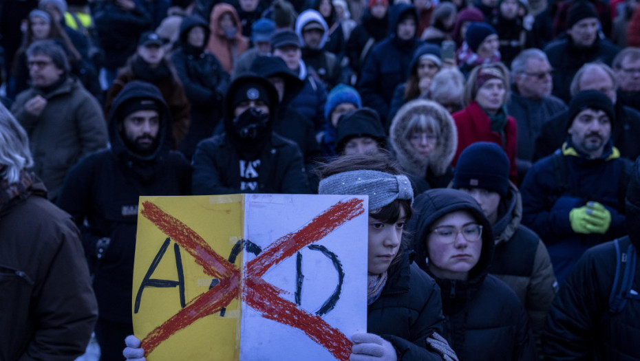 Protesti protiv desničara u Nemačkoj dali prve rezultate: AfD izgubio četiri odsto podrške za mesec dana