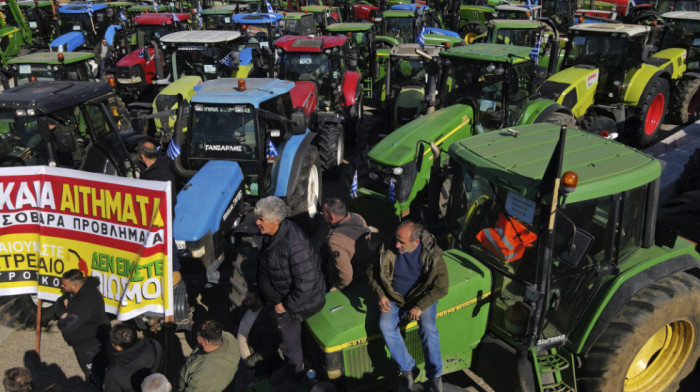 Grčki poljoprivrednici najavili sledeće nedelje protest u Atini