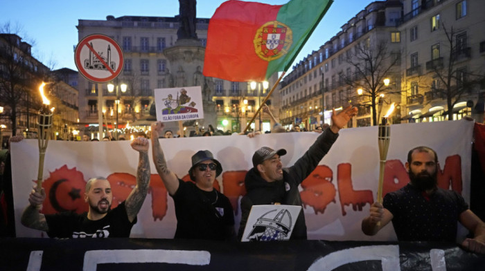 "Protiv islamizacije Evrope": U Lisabonu održan protest desničarske grupe "1143"