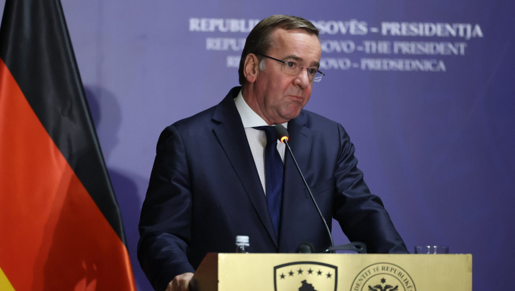 Nemački ministar odbrane: Udvostručićemo mirovne snage u okviru Kfora