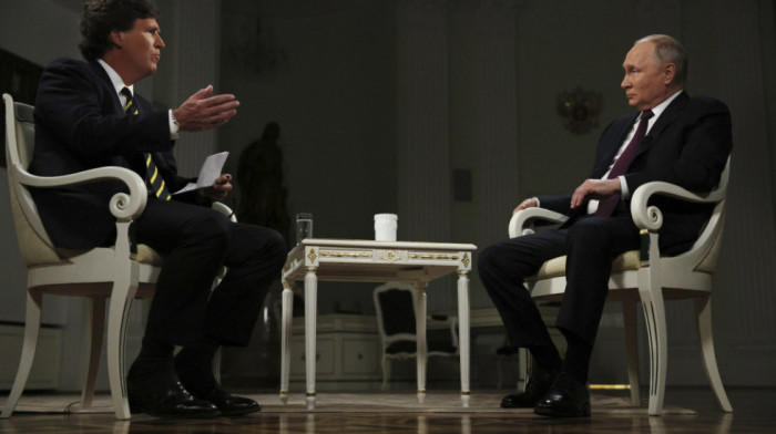Kremlj: Karlson sam predložio intervju sa Putinom, predsednik prilično brzo pristao