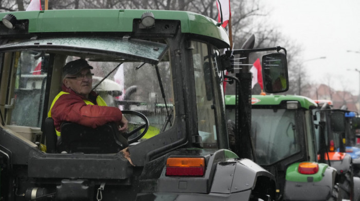 Poljski farmeri blokirali prelaz s Nemačkom u znak protesta