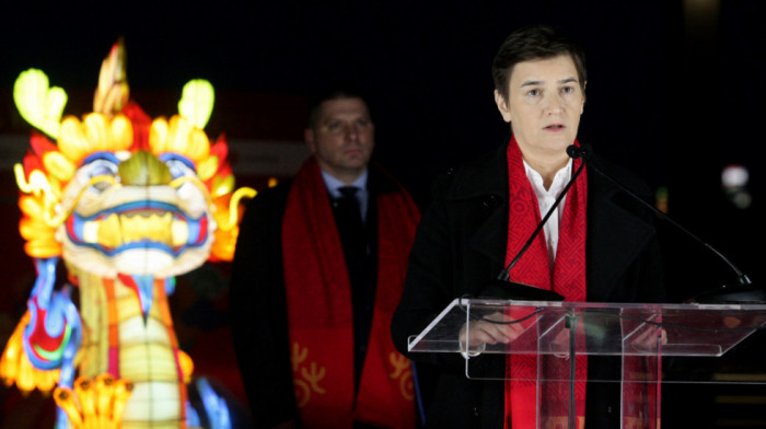 Brnabić na proslavi Kineske nove godine zahvalila Kini povodom stava o KiM