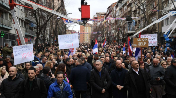 Protest Srba na KiM obezbeđivala i Multinacionalna specijalizovana jedinica KFOR