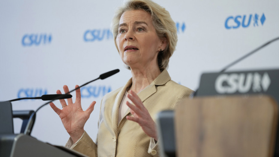 Ursula fon der Lajen najavila da će se kandidovati za drugi mandat na čelu Evropske komisije