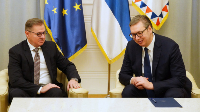 Vučić primio novog šefa misije Saveta Evrope u Beogradu Janoša Babića