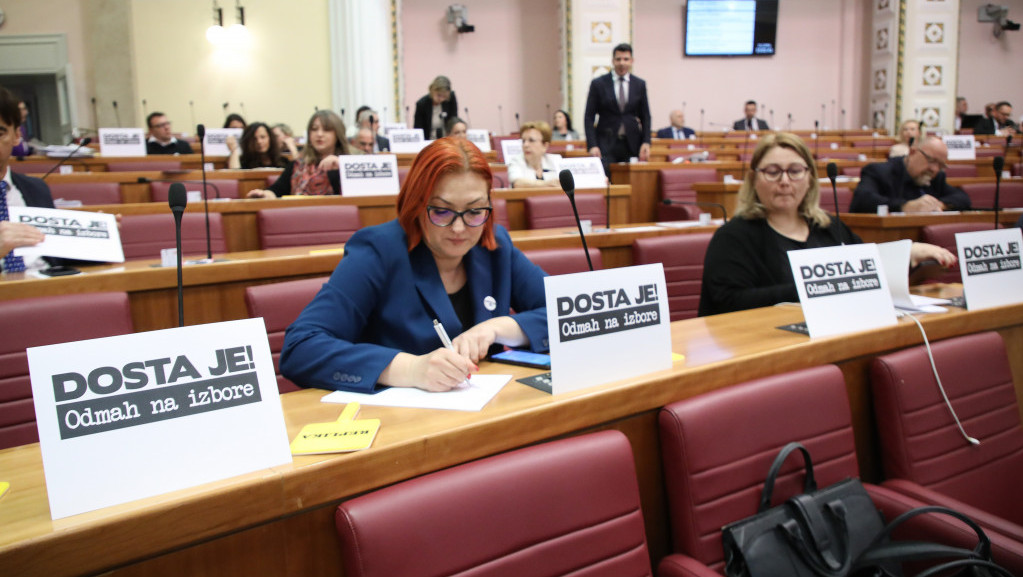 Burna rasprava u hrvatskom Saboru: Opozicija zahteva raspuštanje parlamenta zbog korupcije vlasti