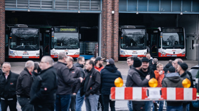 Štrajk zaposlenih u javnom prevozu sledeće nedelje širom Nemačke