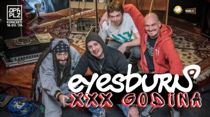 Eyesburn obeležavaju 30 godina benda koncertom u Dorćol Platzu