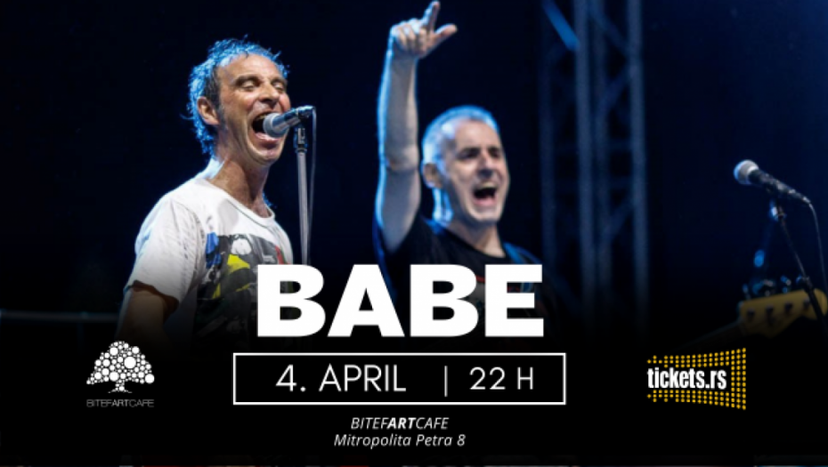 Grupa "Babe" u BitefArtCafe klubu 4. aprila