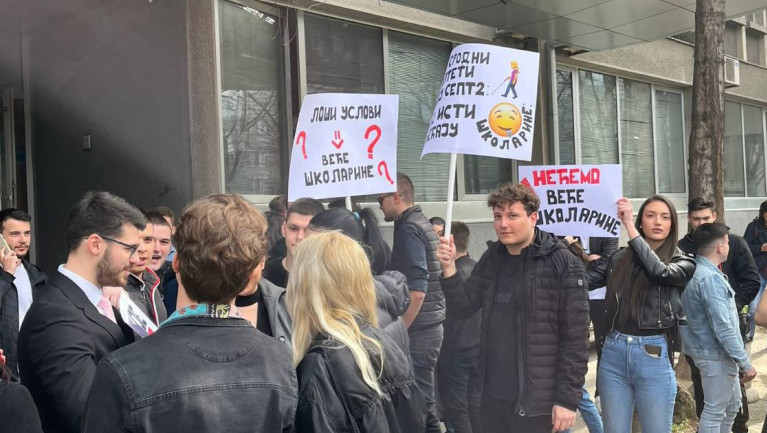 Protest studenata FPN zbog najave povećanja školarina