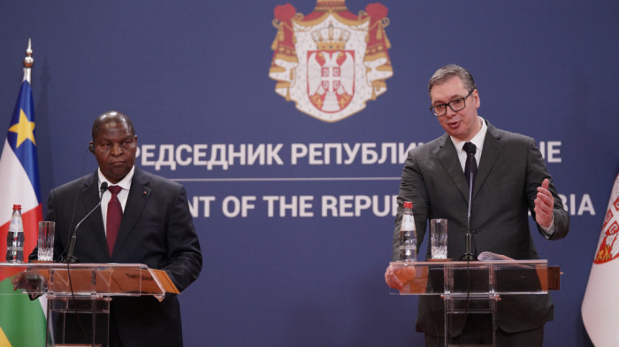Vučić posla sastanka sa Tuaderom: Srbija izuzetno ceni prijateljstvo sa Centralnoafričkom Republikom