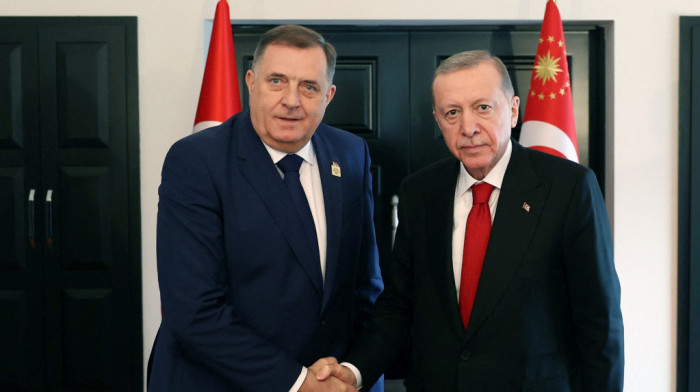 Dodik sa Erdoganom: Razgovor o ekonomskoj saradnji i autoputu Beograd-Sarajevo