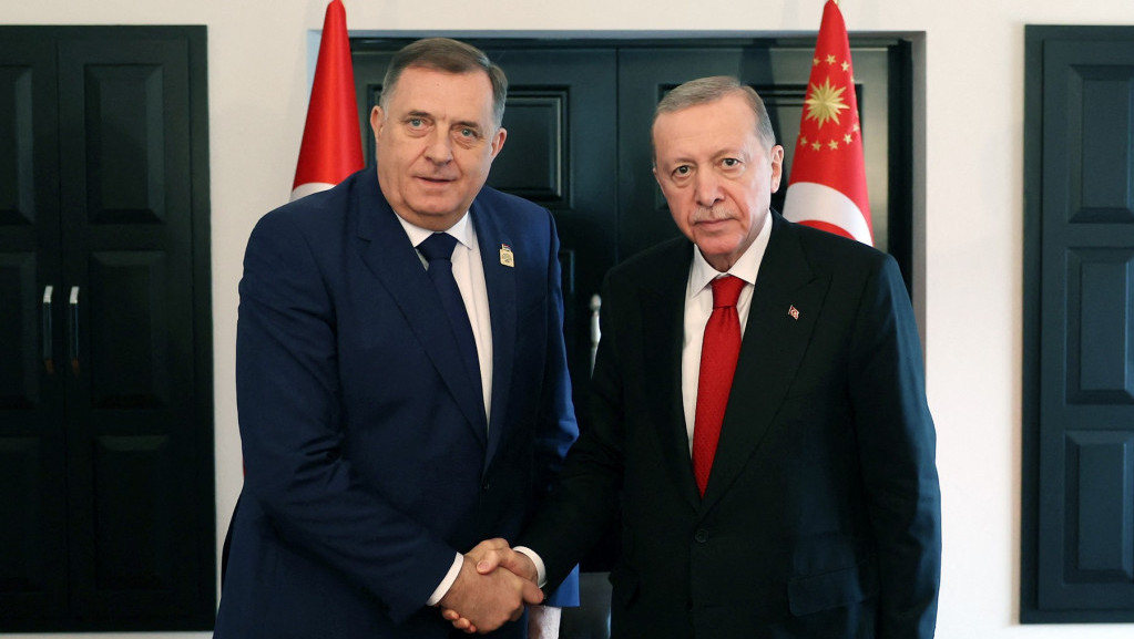 Dodik sa Erdoganom: Razgovor o ekonomskoj saradnji i autoputu Beograd-Sarajevo