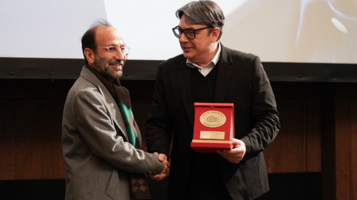 Iranski reditelj Asgar Farhadi primio nagradu "Zlatni pečat" Jugoslovenske kinoteke
