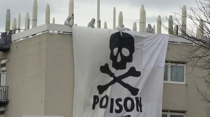 Osmoro uhapšeno na protestu klimatskih aktivista nedaleko od Liona