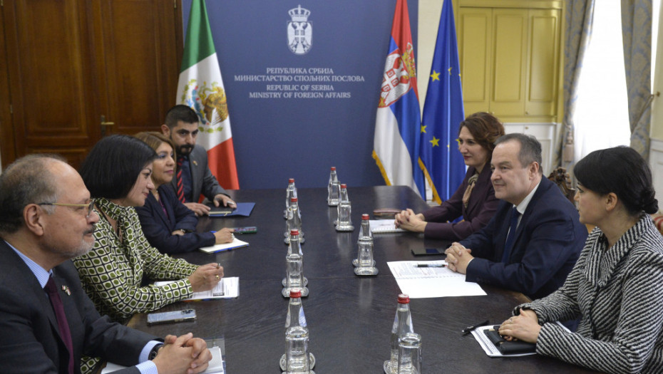 Dačić zahvalio Meksiku na podršci suverenitetu i teritorijalnom integritetu Srbije