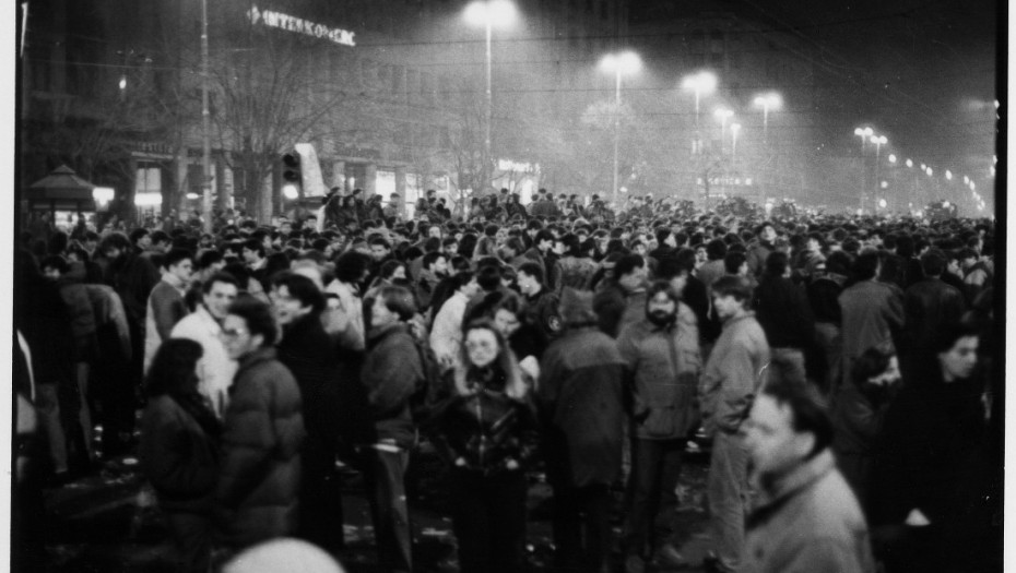 Godišnjica prvih velikih demonstracija protiv režima Slobodana Miloševića