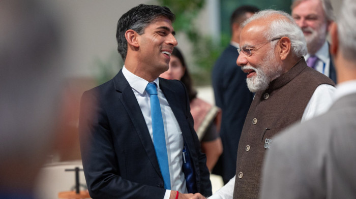 Sunak i Nodi saglasni oko sveobuhvatnog britansko-indijskog trgovinskog dogovora