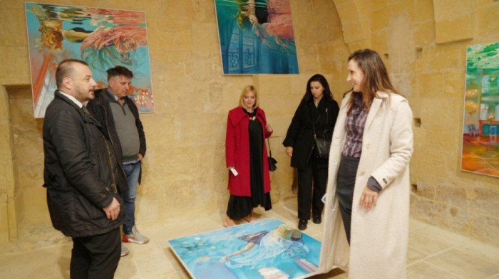 "Belo more maslinjaka": Otvoren Paviljon Srbije na Bijenalu umetnosti na Malti