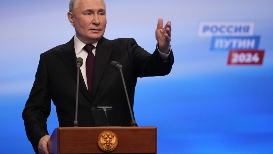 Putin proglasio pobedu na predsedničkim izborima u Rusiji: Hvala svima koji su glasali, istorija se ponavlja