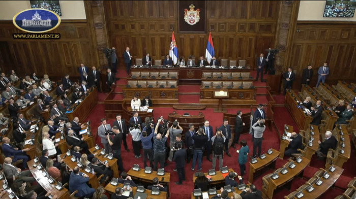 Naredna sednica Skupštine Srbije u vanrednom zasedanju 29. januara
