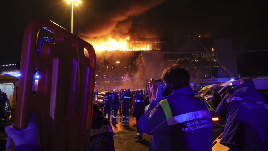 Broj ubijenih u terorističkom napadu u Moskvi porastao na 143, identifikovana tela 84 žrtve