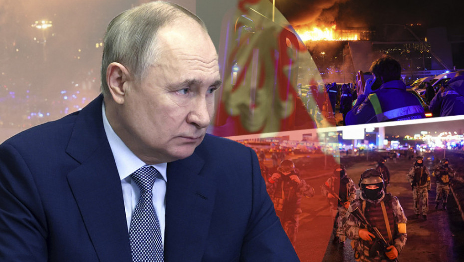Putin, prvi put posle napada u Moskvi: Platiće svako ko stoji iza leđa terorista