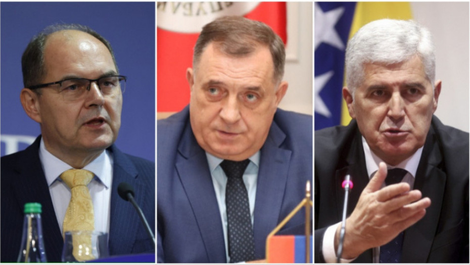 Šmit pozvao Dodika i Čovića da "razgovaraju kao odrasli ljudi"