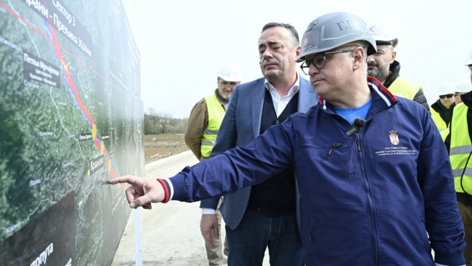 Vesić: Izgradnja Moravskog koridora teče po planu, ove godine novih 50 kilometara, kompletni radovi gotovi 2025.