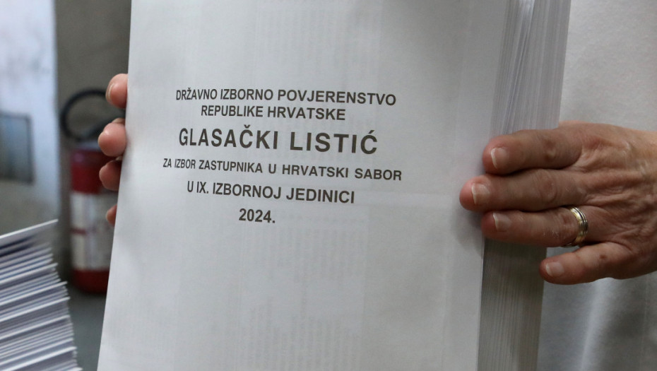 Počelo štampanje gotovo četiri miliona glasačkih listića za izbore u Hrvatskoj