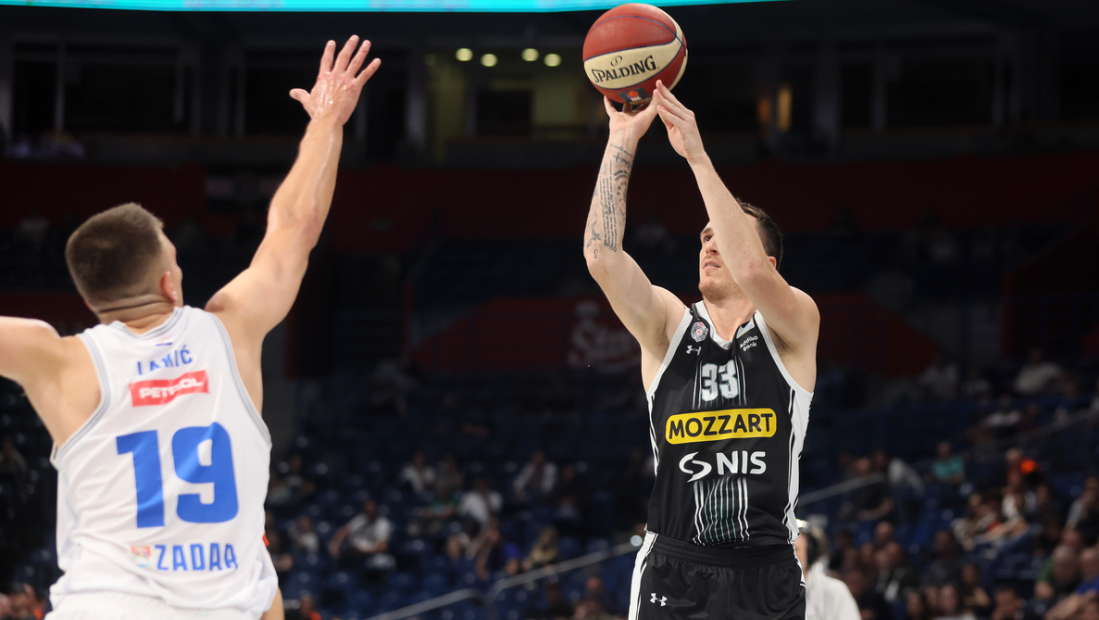 Partizan bez problema nadigrao Zadar, gotov regularni deo ABA lige