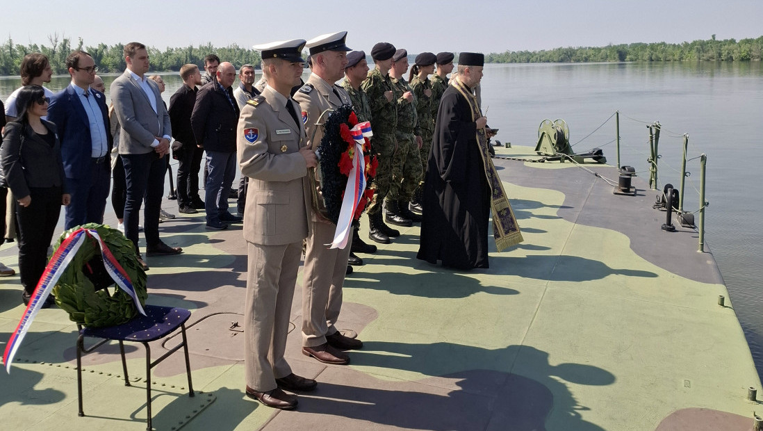 Obeležena godišnjica potonuća broda "Drava"