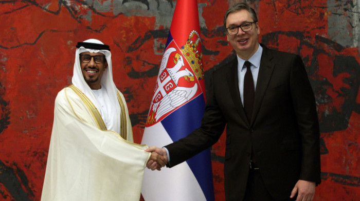 Predsednik Vučić: Srbija ponosna na prijateljske veze i strateško partnerstvo s Ujedinjenim Arapskim Emiratima