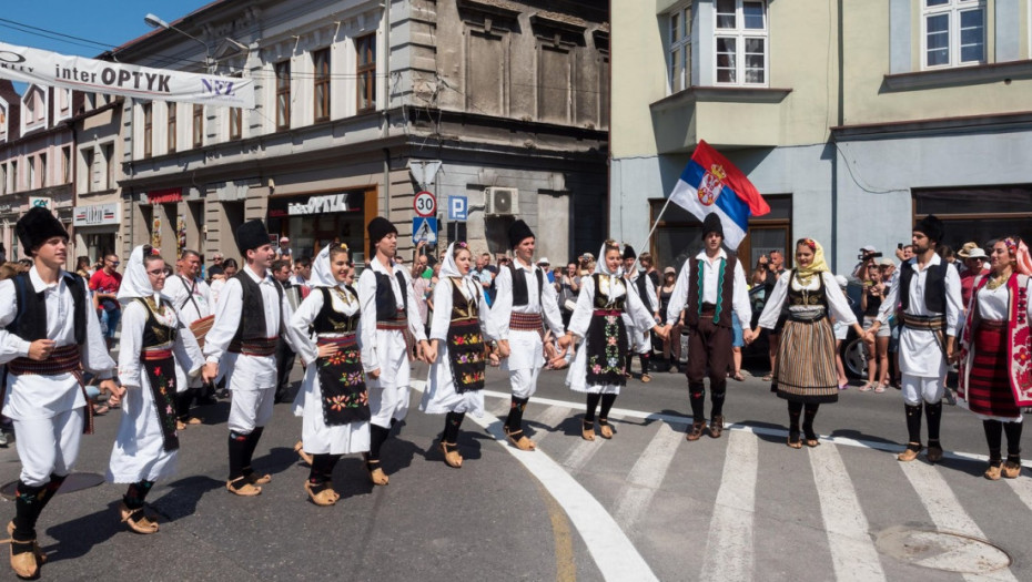 Srpsko kolo u centru Beograda igra 2.500 folkloraša iz Srbije i Republike Srpske