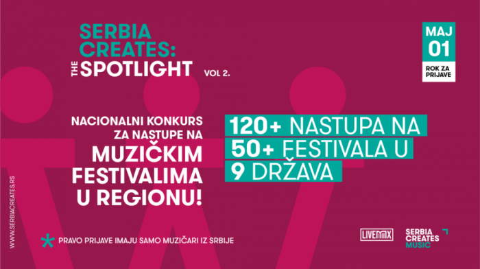 "Serbia Creates - The Spotlight vol. 2": Više od 120 nastupa na preko 50 muzičkih festivala