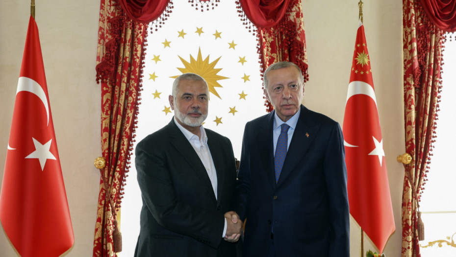 Erdogan sa liderom Hamasa u Istanbulu: Izrael će platiti za svoje zločine, ključno je stvaranje nezavisne Palestine