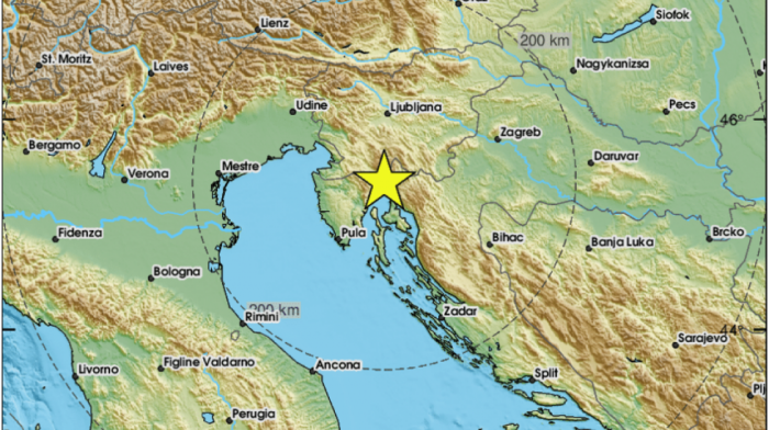 Zemljotres u Hrvatskoj: Potres magnitude 2,9 po Rihteru zabeležen kod Rijeke