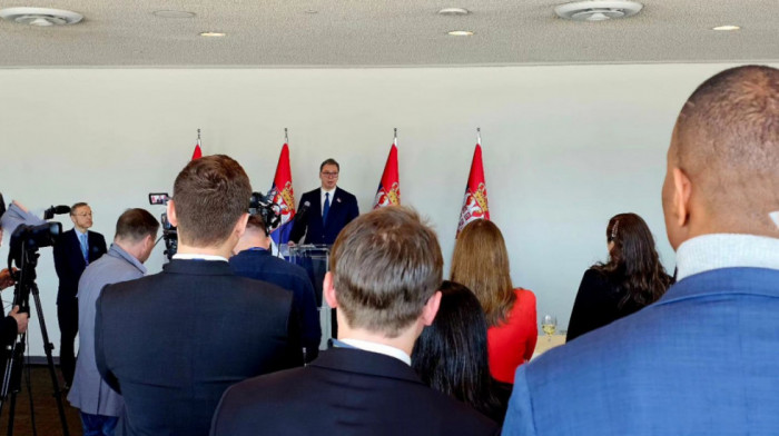 Vučić se sastao sa stalnim predstavnikom UAE pri UN, sledi razgovor sa Nebenzjom