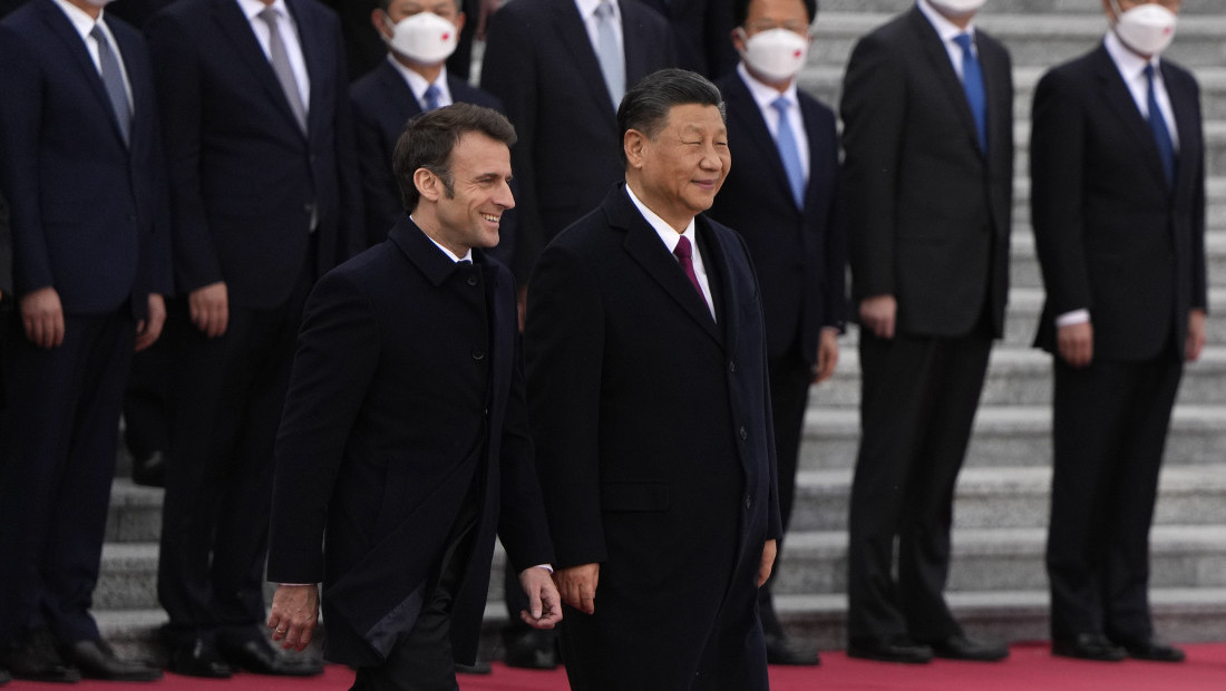 Predsednik Kine u Francuskoj: Teme današnje posete trgovinski disbalans i Ukrajina