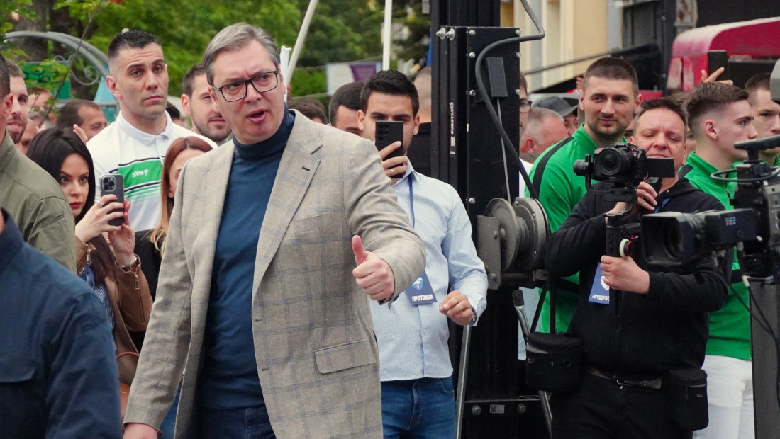 Anketa Faktora plus: SNS s Vučićem na 46,4%, studentska lista sa Đokićem na 28,7%