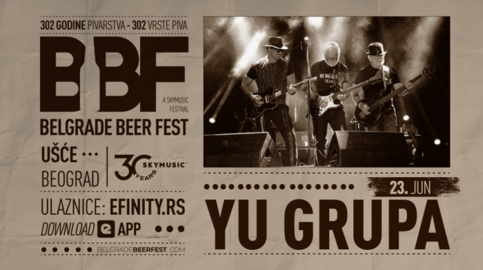 YU Grupa, ikone jugoslovenskog roka, zatvaraju ovogodišnji Belgrade Beer Fest